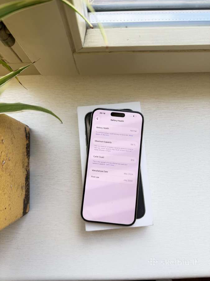 Apple iPhone 15 pro max 256gb - nuotraukos Nr. 9