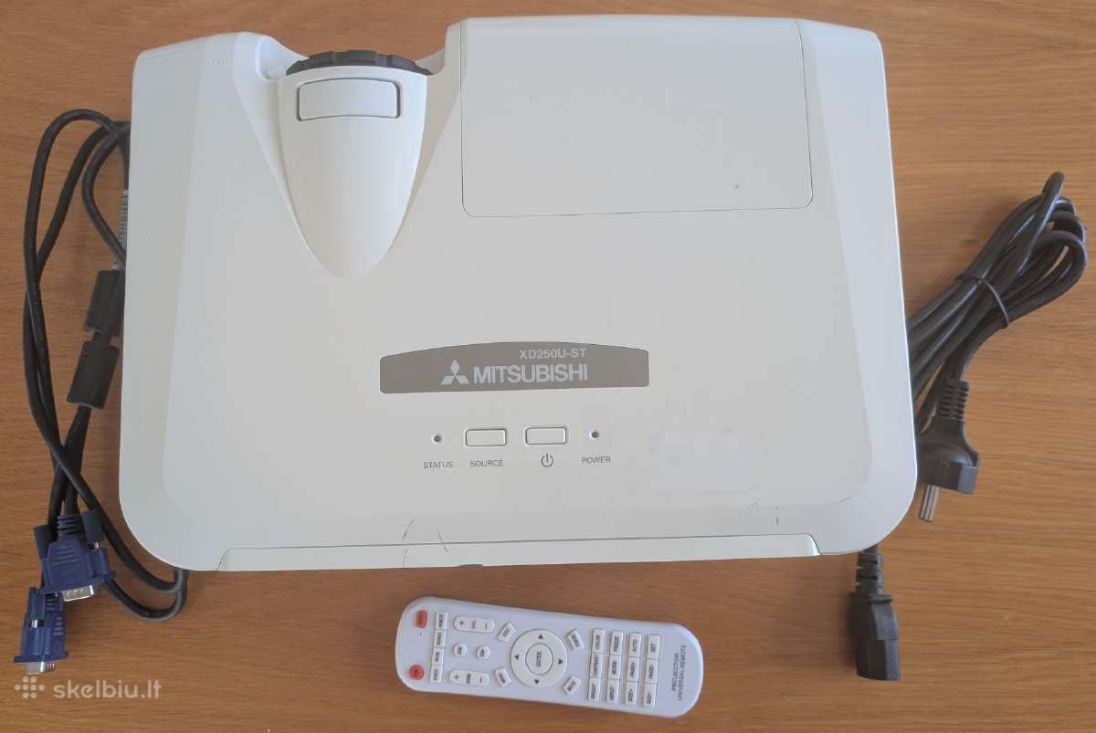 Mitsubishi Xd250u-st projektorius - nuotraukos Nr. 4