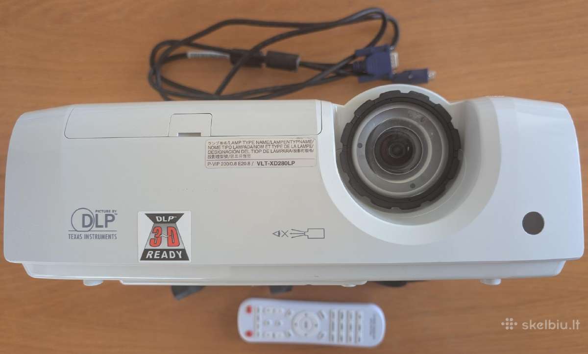 Mitsubishi Xd250u-st projektorius - nuotraukos Nr. 5