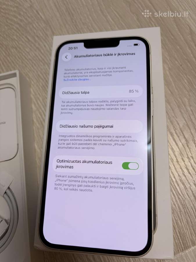iPhone 14 128gb - nuotraukos Nr. 3