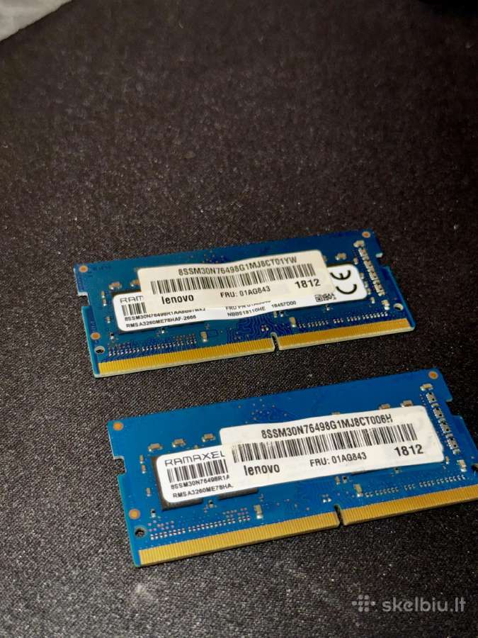 RAM 16gb (2x8gb) Ddr4 Sodimm Lenovo / Ramaxel - nuotraukos Nr. 4