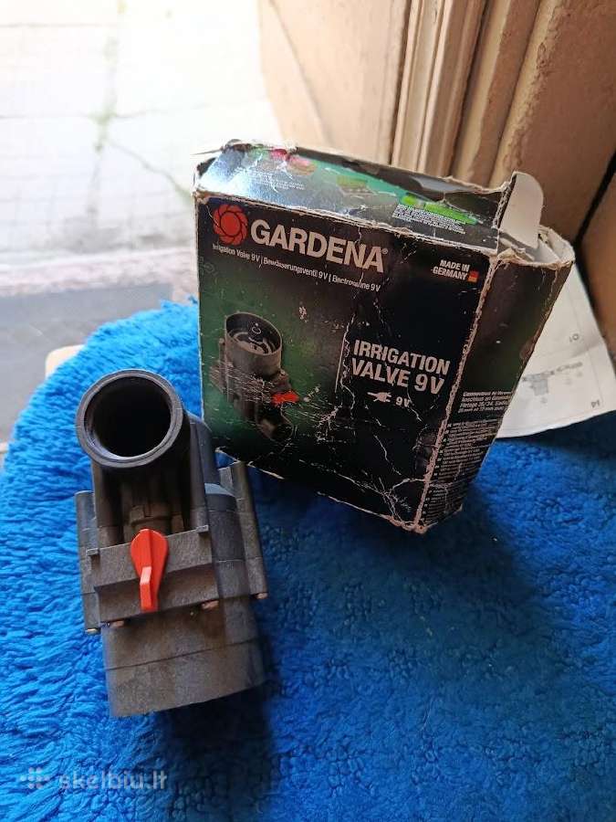Gardena 9v reguliuojamas laistymo vožtuvas - nuotraukos Nr. 2