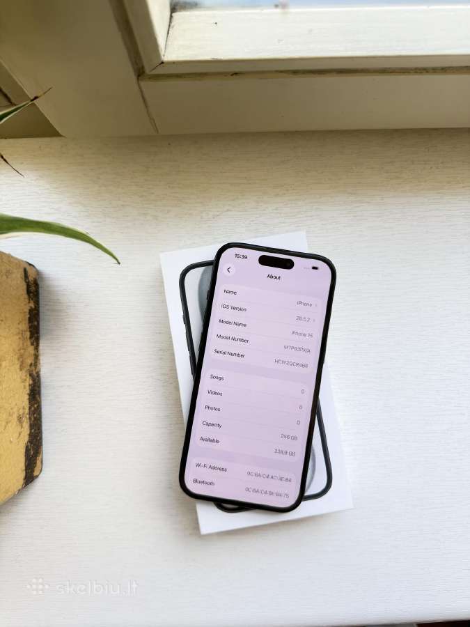 Apple iPhone 15 256gb - nuotraukos Nr. 10