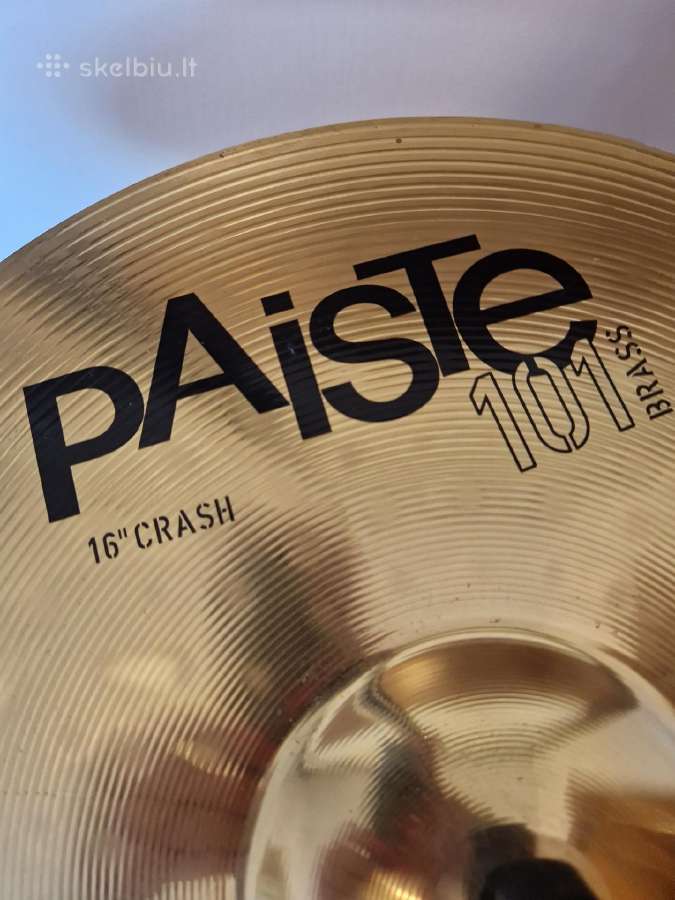 ,Crush 16" lėkštė ir Pearl stovas - nuotraukos Nr. 2