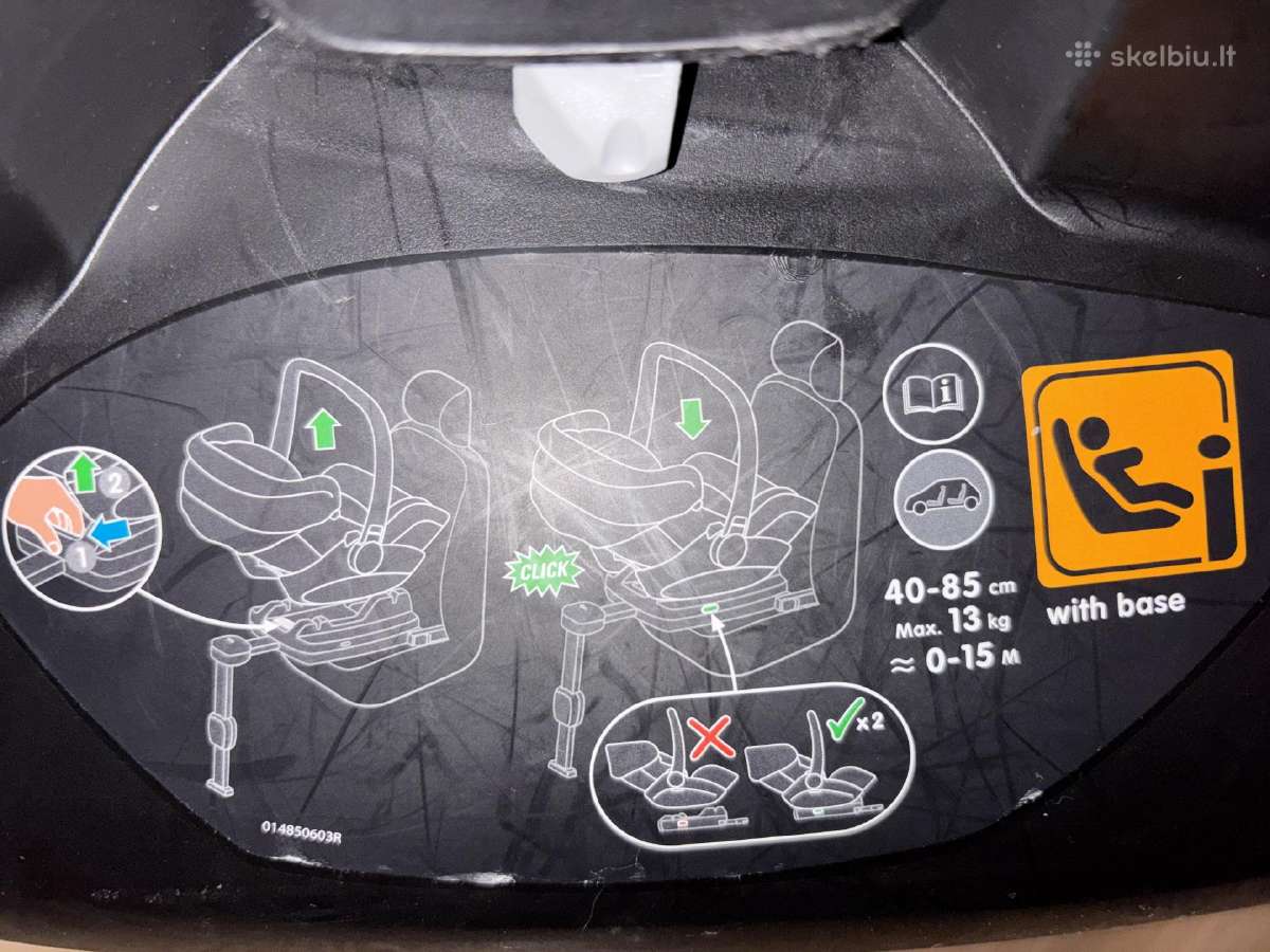 Maxi cosi marble automobilinės kėdutės - nuotraukos Nr. 3