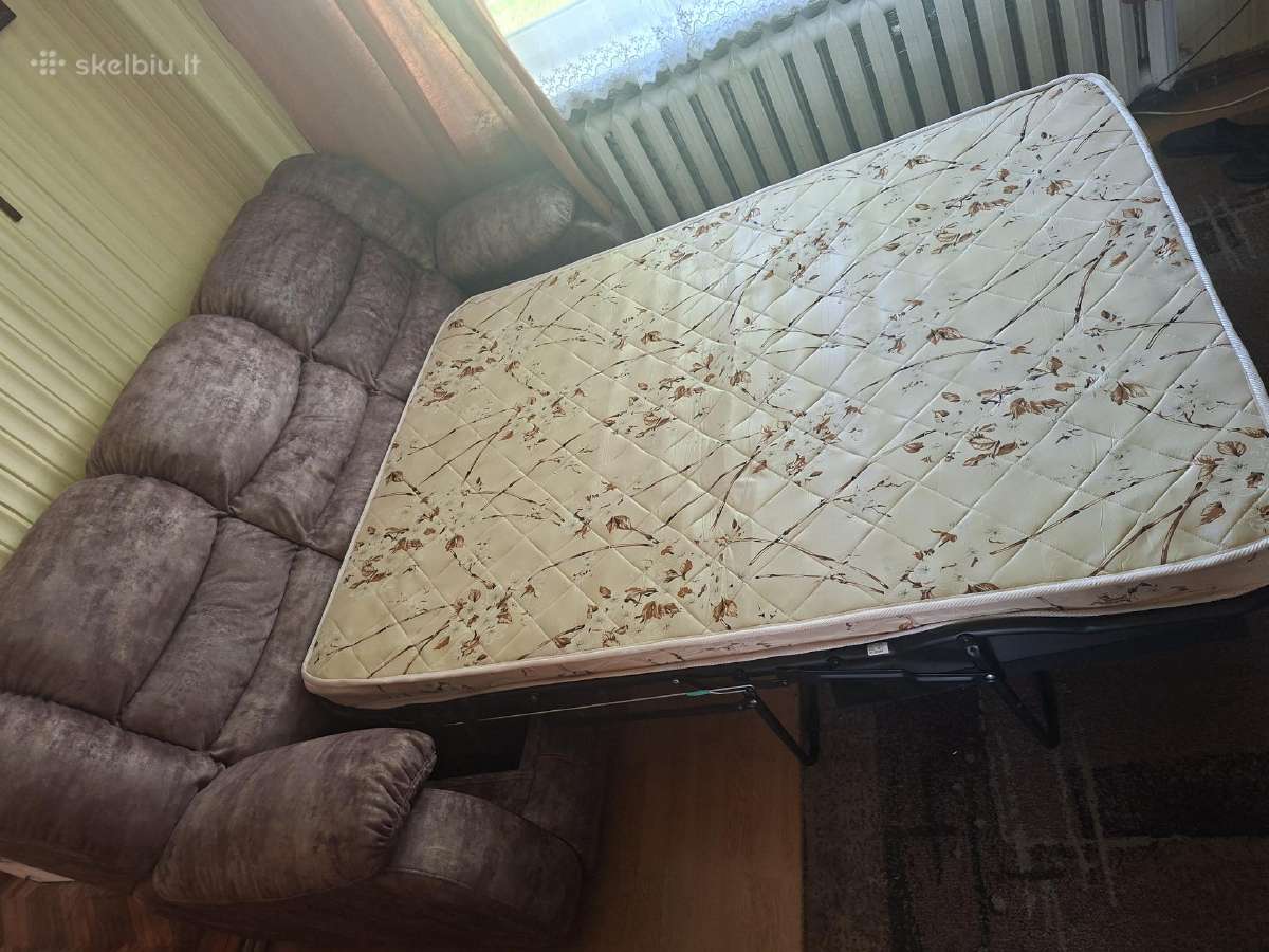 Parduodu sofa- lova su miegama dalimi - nuotraukos Nr. 2