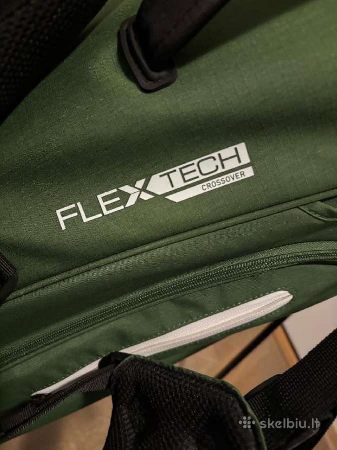 „Taylormade Flextech Crossover“ golfo krepšys, žal - nuotraukos Nr. 2