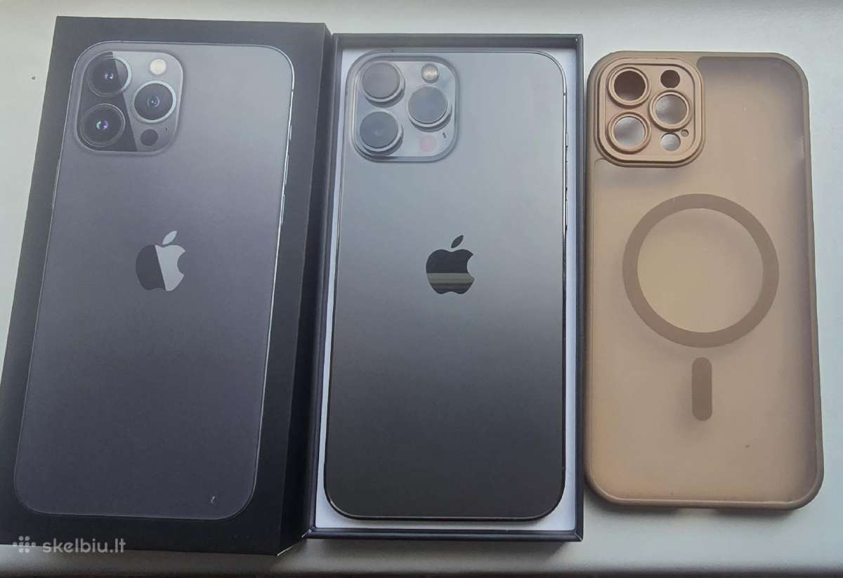 iPhone 13 Pro Max, Graphite, 256gb - nuotraukos Nr. 3