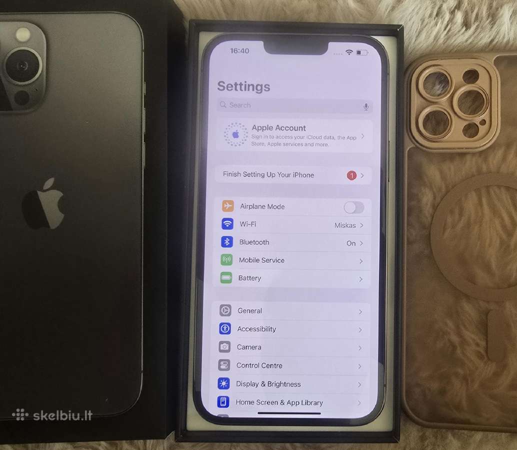 iPhone 13 Pro Max, Graphite, 256gb - nuotraukos Nr. 6