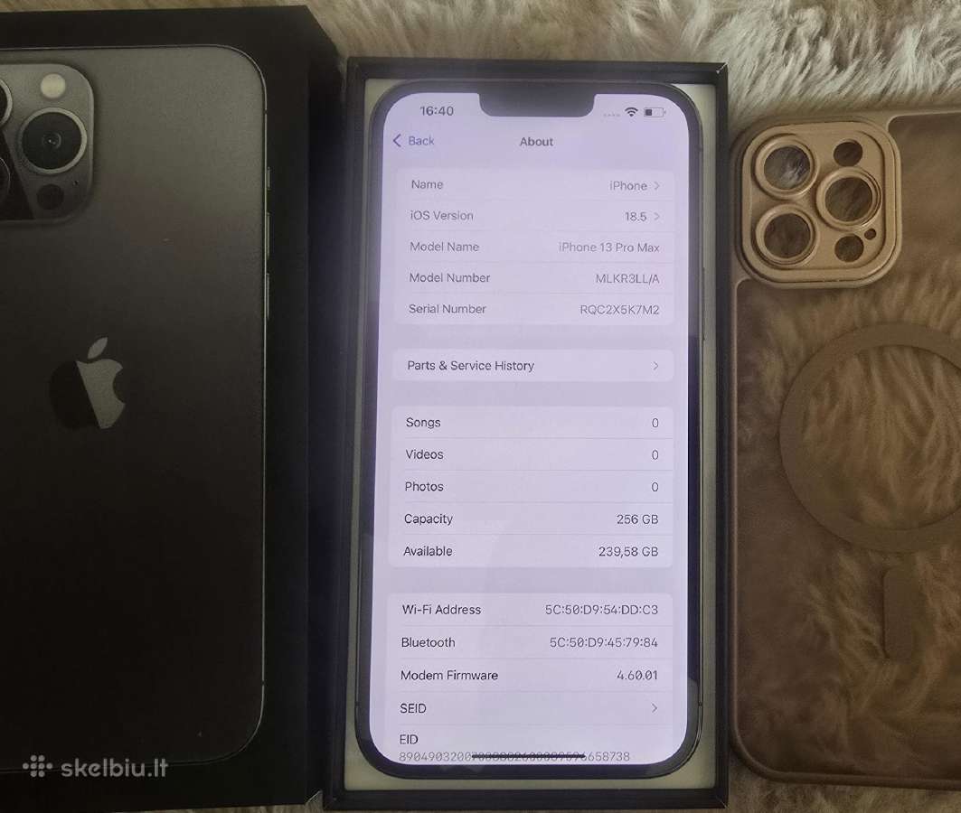 iPhone 13 Pro Max, Graphite, 256gb - nuotraukos Nr. 8