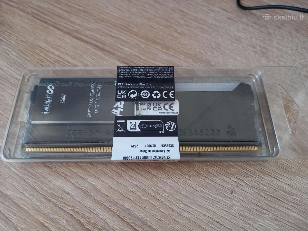 Kingston Fury Beast Rgb 16 GB Ddr4 3200 MHz Naujas - nuotraukos Nr. 2