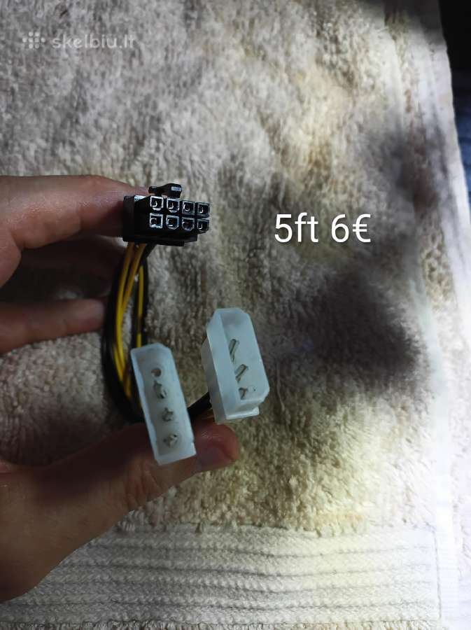 Ivairus Pc vidiniai kabeliai, adapteriai,perejimai - nuotraukos Nr. 5