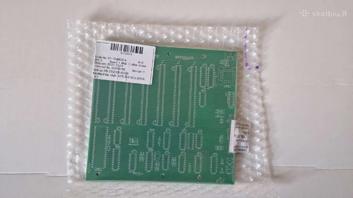 Parduodu Homebrew 8088 ir Trident Tvga 9000 Pcb - nuotraukos Nr. 6