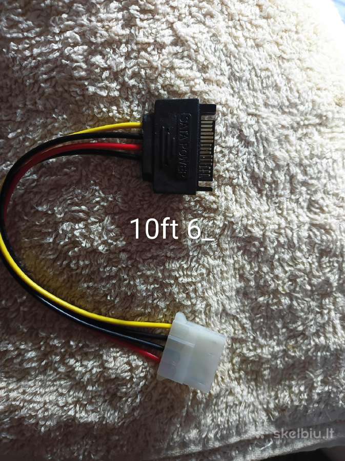 Ivairus Pc vidiniai kabeliai, adapteriai,perejimai - nuotraukos Nr. 10