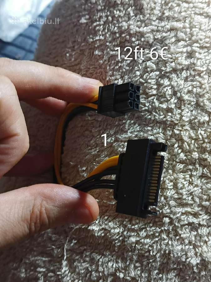 Ivairus Pc vidiniai kabeliai, adapteriai,perejimai - nuotraukos Nr. 12
