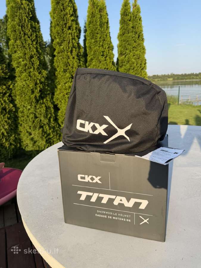 Ckx Titan Ams Concordia šalmas su akiniais - nuotraukos Nr. 2