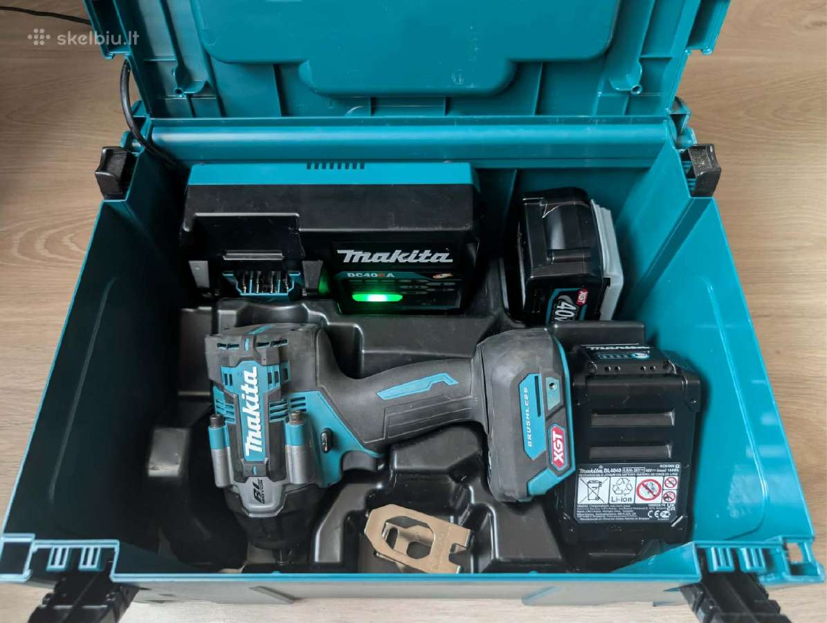 Makita Tw007gm201 akumuliatorinis veržliasūkis - nuotraukos Nr. 2