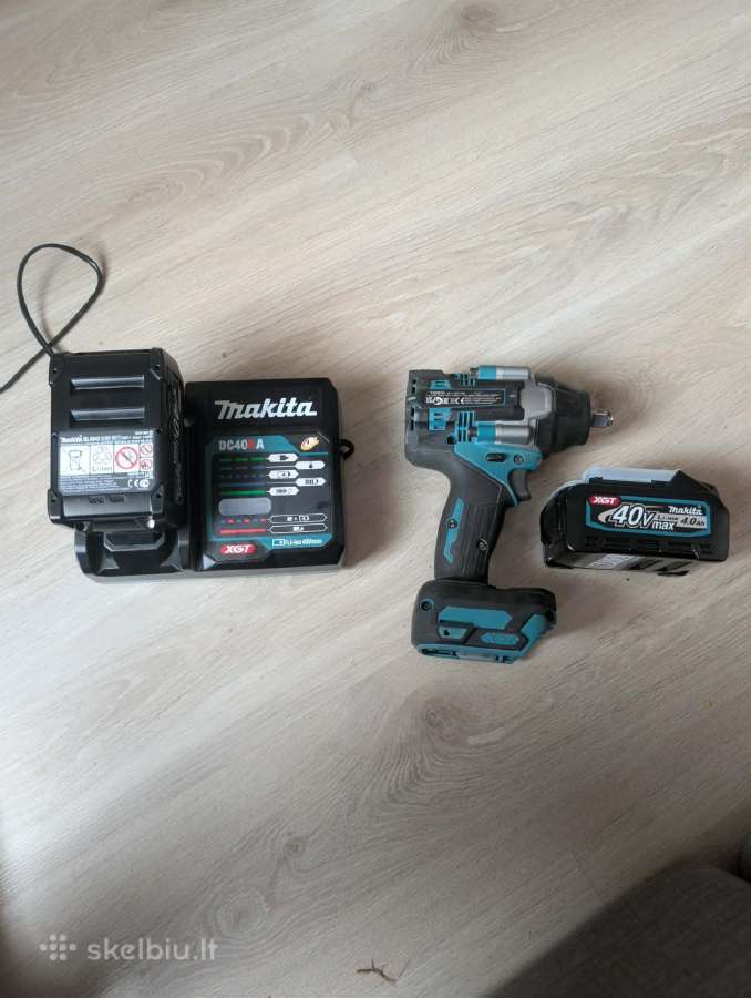 Makita Tw007gm201 akumuliatorinis veržliasūkis - nuotraukos Nr. 3