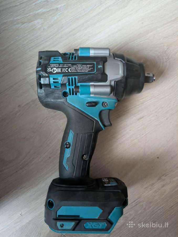 Makita Tw007gm201 akumuliatorinis veržliasūkis - nuotraukos Nr. 5
