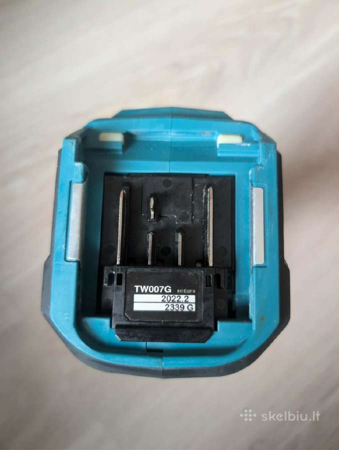 Makita Tw007gm201 akumuliatorinis veržliasūkis - nuotraukos Nr. 6