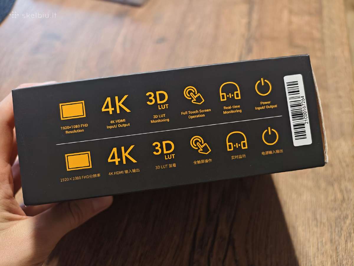 Godox Gm55 4k Hdmi on camera monitor video - nuotraukos Nr. 5