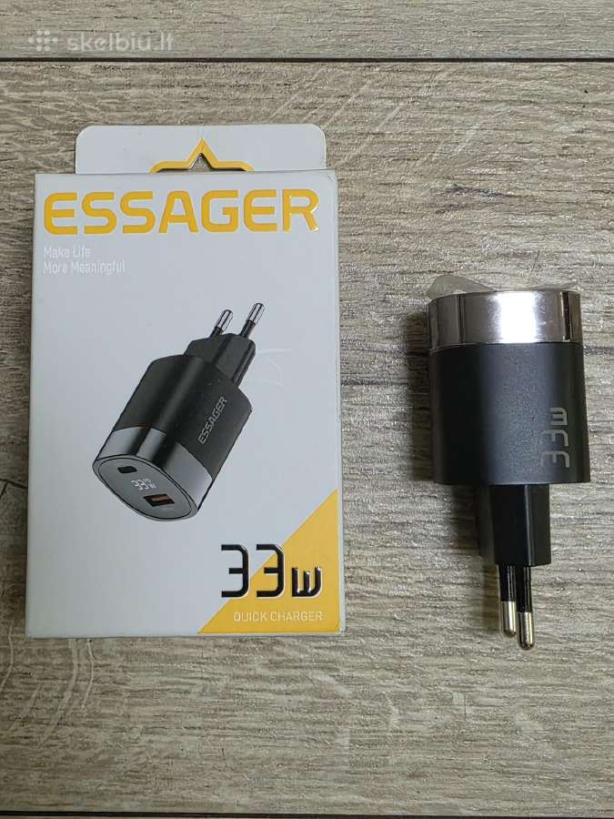 Naujas Essager 33w greito įkrovimo pakrovėjas - nuotraukos Nr. 3