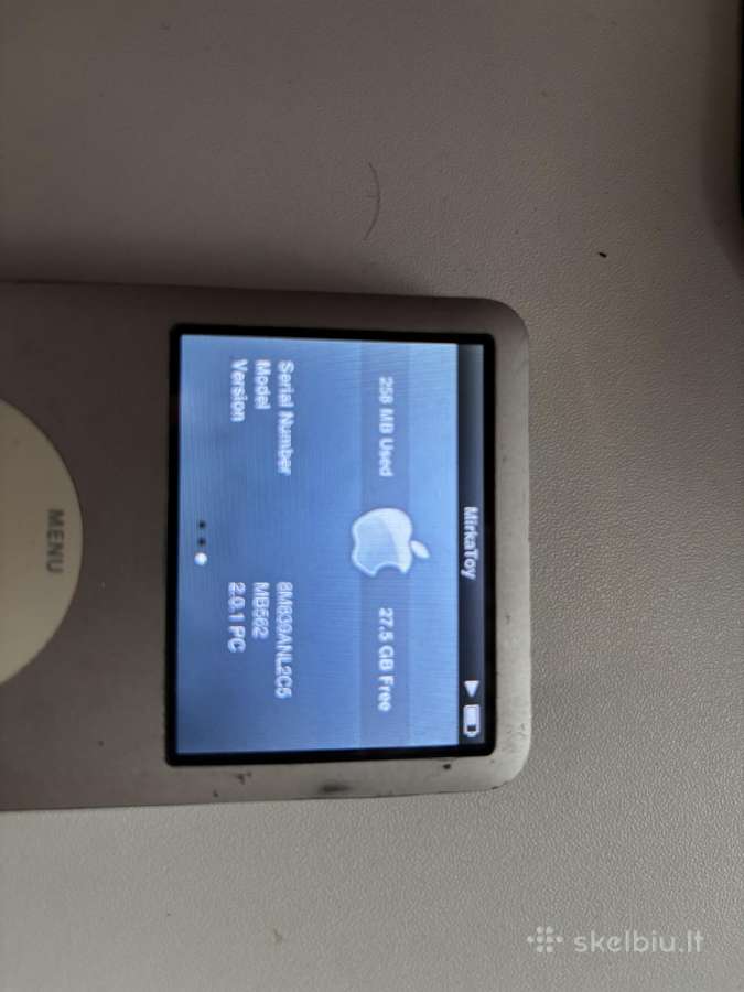 iPod classic 6th - nuotraukos Nr. 2