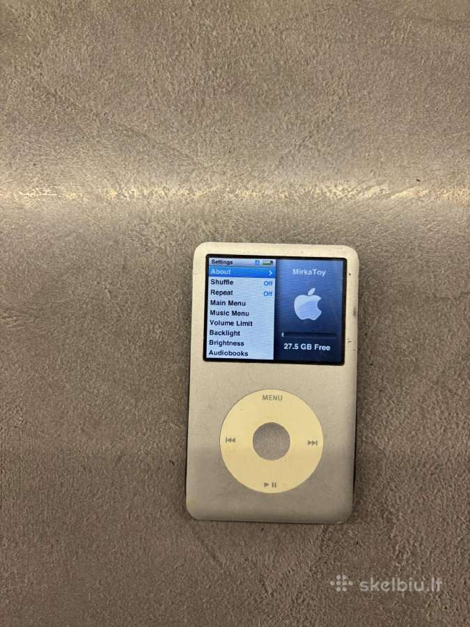 iPod classic 6th - nuotraukos Nr. 4