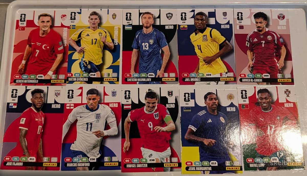 Panini Fifa 2026 korteles - nuotraukos Nr. 2