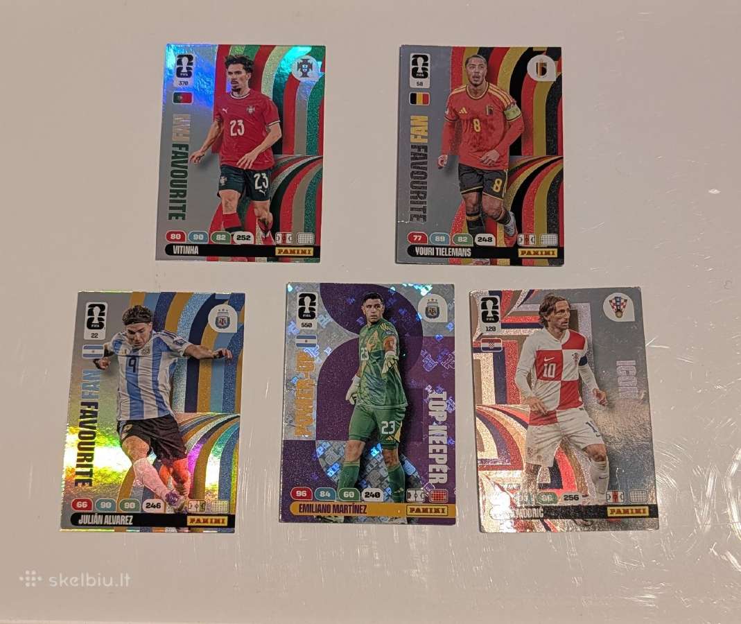 Panini Fifa 2026 korteles - nuotraukos Nr. 4