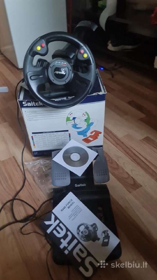 Saitek r440 force wheel - nuotraukos Nr. 2