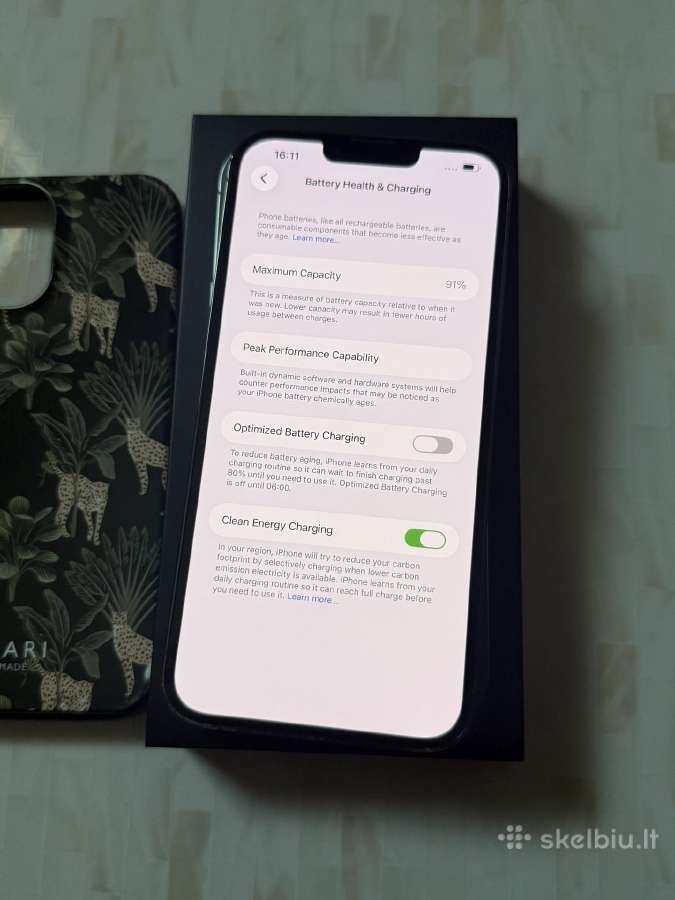 iPhone 13 Pro Max 256gb Green - nuotraukos Nr. 5