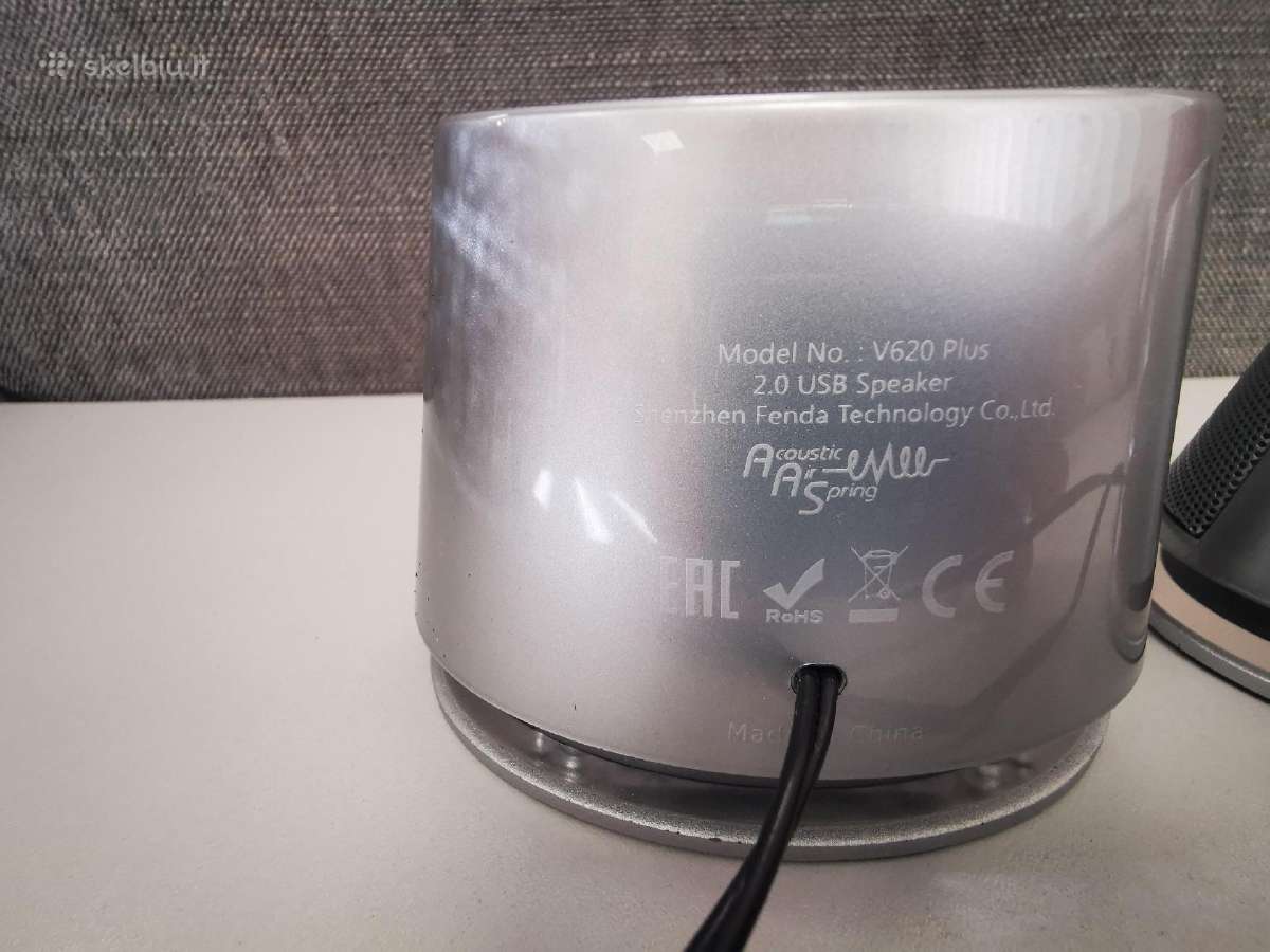 Fenda V620 Plus 2.0 Usb kompiuterio kolonėlės - nuotraukos Nr. 4
