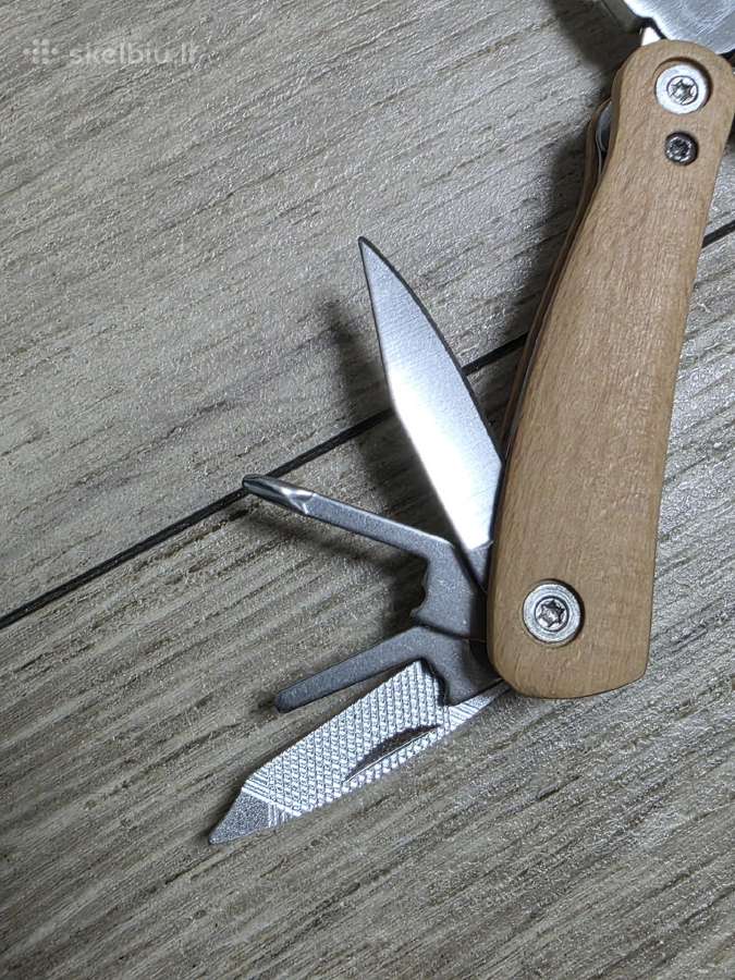 Įrankis su medine rankena (Multitool - nuotraukos Nr. 5
