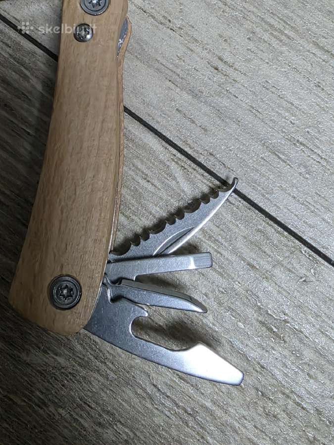 Įrankis su medine rankena (Multitool - nuotraukos Nr. 6