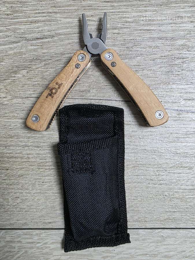 Įrankis su medine rankena (Multitool - nuotraukos Nr. 9