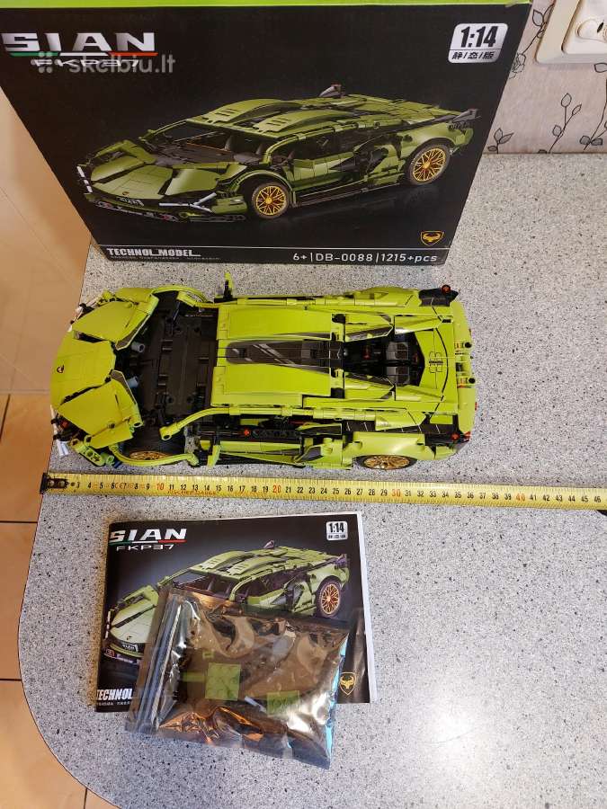 Konstruktorius Lamborghini Sian Fkp 37 - nuotraukos Nr. 2