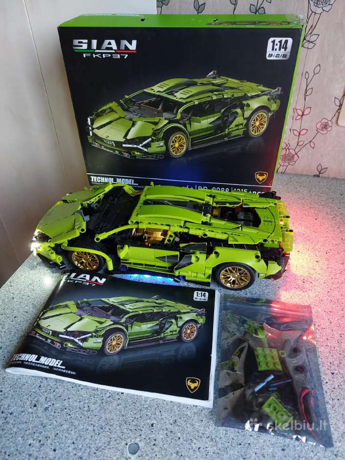 Konstruktorius Lamborghini Sian Fkp 37 - nuotraukos Nr. 4