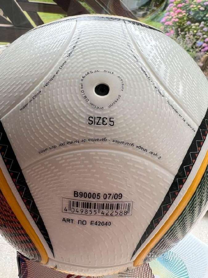 Originalus Adidas Jabulani 2010 m. pasaulio futbol - nuotraukos Nr. 5
