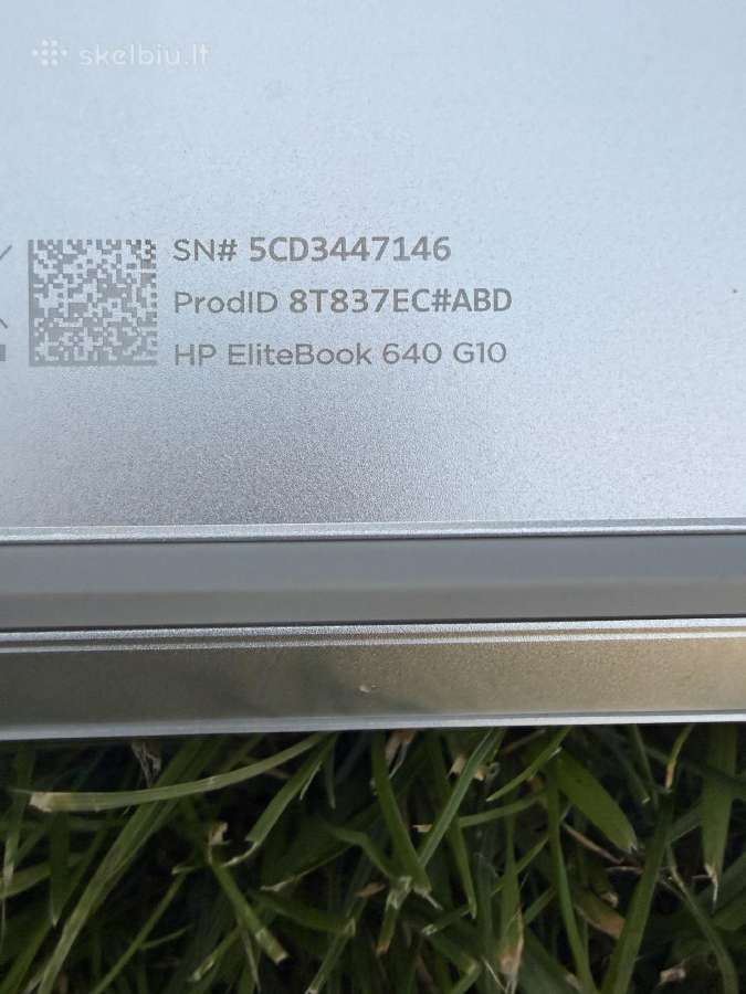 Hp 14" Elitebook 640 G10 i5-1345u 32gb 512gb SSD - nuotraukos Nr. 6