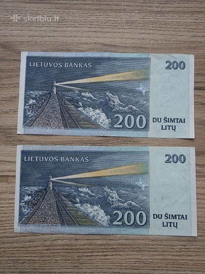 1997 metų 200 litų - nuotraukos Nr. 2