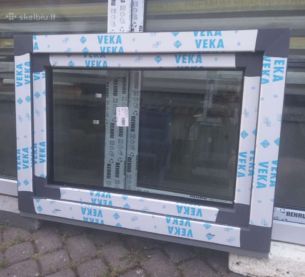 Plastikiniai langai antracito spalvos - nuotraukos Nr. 7
