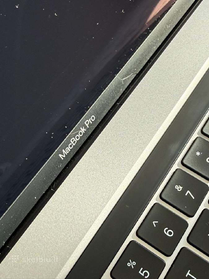 MacBook Pro 16" 2019 i9 32 GB RAM Amd 8 GB - nuotraukos Nr. 4