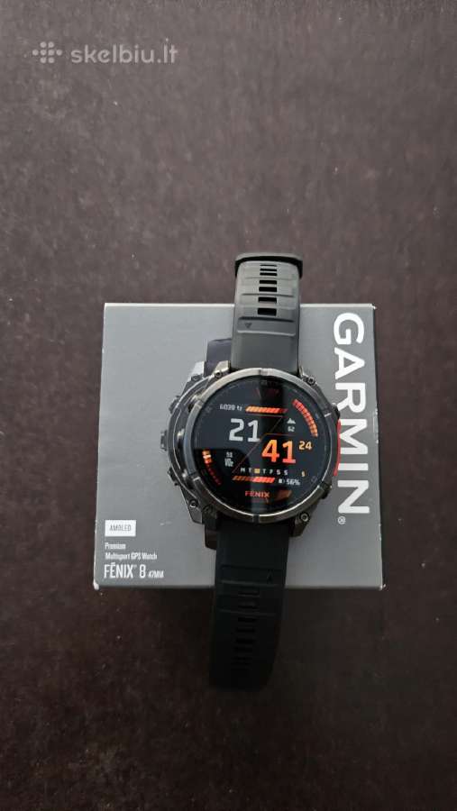 Garmin fenix 8 amoled 47mm - nuotraukos Nr. 3