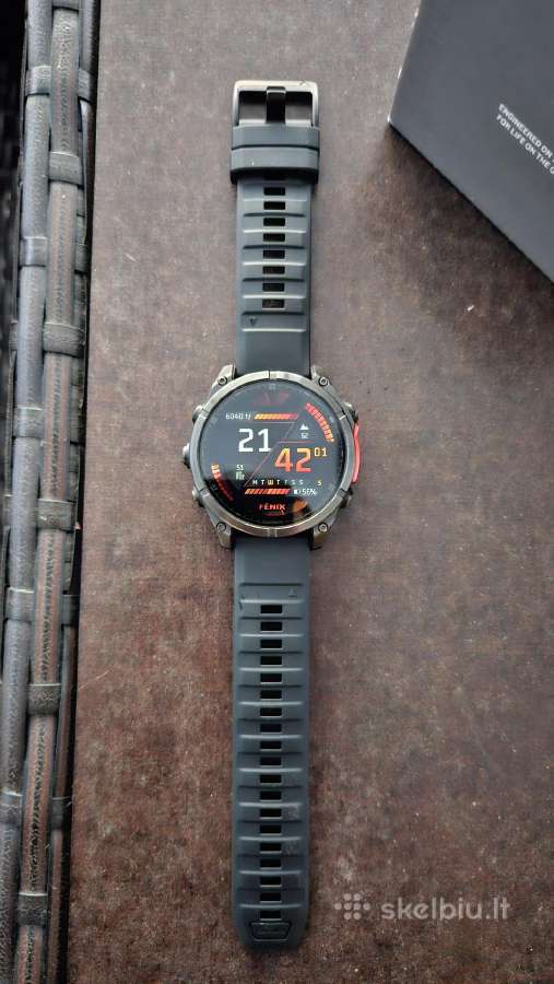 Garmin fenix 8 amoled 47mm - nuotraukos Nr. 9