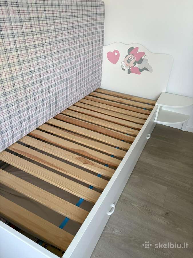 Vaikiška lova Meblik 190x90cm su čiužiniu - nuotraukos Nr. 3