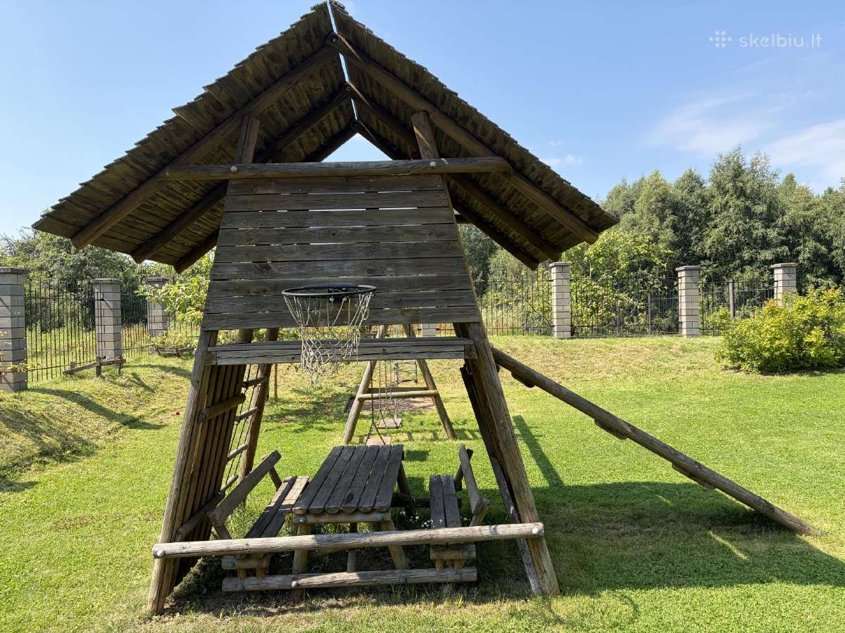 Medinis vaikų žaidimo namelis/aikštelė (Dovanoju) - nuotraukos Nr. 3