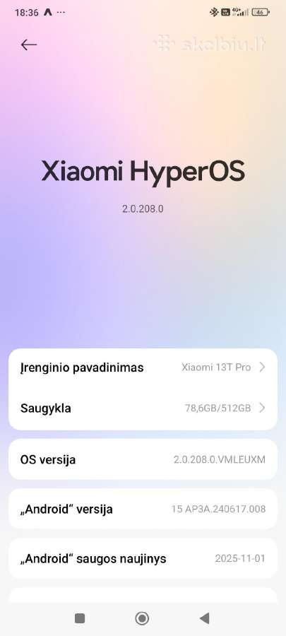 Xiaomi 13t pro - nuotraukos Nr. 5