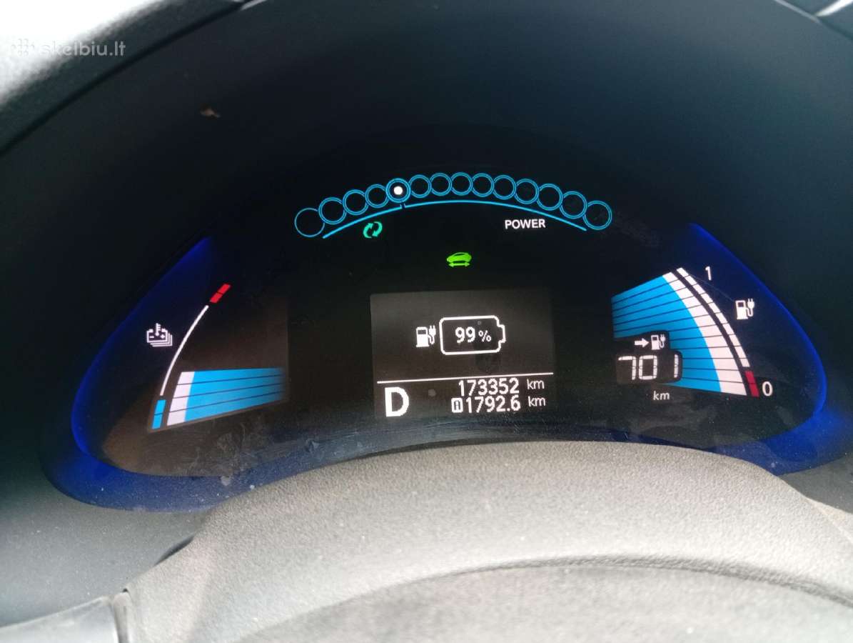 Nissan Leaf baterijos ir jų keitimas - nuotraukos Nr. 3
