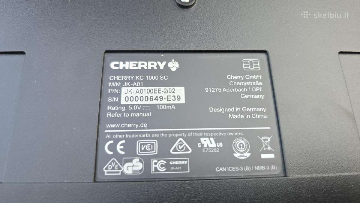 Naudotos klaviaturos Hp Dell Cherry ir Kt - nuotraukos Nr. 5